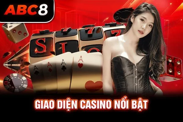 Giao diện casino nổi bật