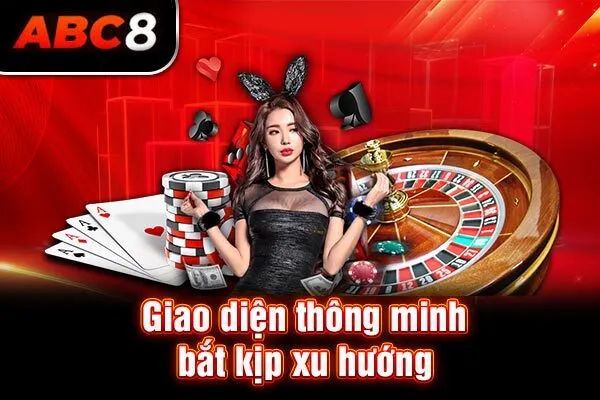 Giao diện thông minh, bắt kịp xu hướng